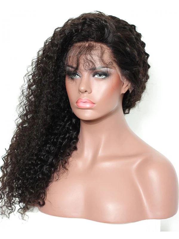 250% Density Curly Lace Front Human Hair Wigs For Black Women With Baby Hair Pre Plucked Bleached Knots Brazilian Remy 2 250% Density Curly Lace Front Human Hair Wigs For Black Women With Baby Hair Pre Plucked Bleached Knots Brazilian Remy - Image 2
