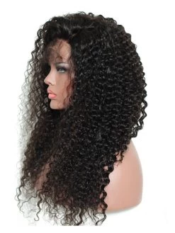 250% Density Curly Lace Front Human Hair Wigs For Black Women With Baby Hair Pre Plucked Bleached Knots Brazilian Remy 11 250% Density Curly Lace Front Human Hair Wigs For Black Women With Baby Hair Pre Plucked Bleached Knots Brazilian Remy -Boutique Wig Shop abhl710005 4