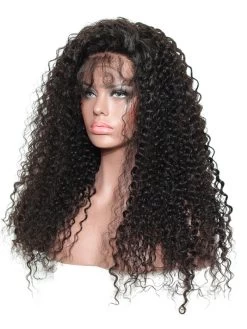 250% Density Curly Lace Front Human Hair Wigs For Black Women With Baby Hair Pre Plucked Bleached Knots Brazilian Remy 12 250% Density Curly Lace Front Human Hair Wigs For Black Women With Baby Hair Pre Plucked Bleached Knots Brazilian Remy -Boutique Wig Shop abhl710005 5