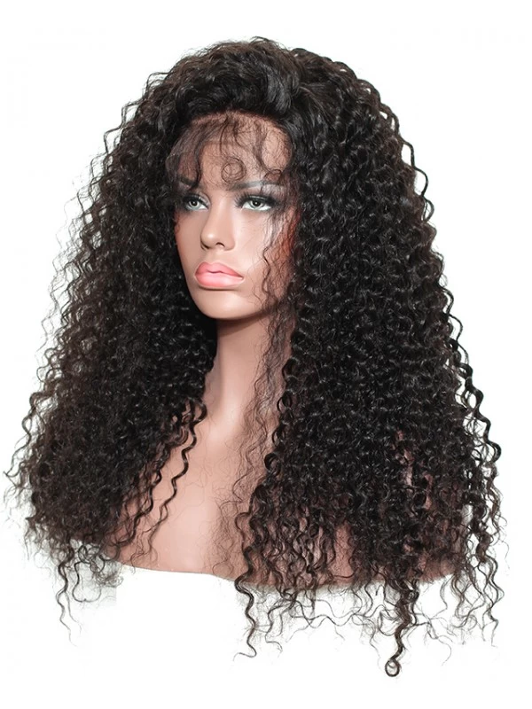 250% Density Curly Lace Front Human Hair Wigs For Black Women With Baby Hair Pre Plucked Bleached Knots Brazilian Remy 6 250% Density Curly Lace Front Human Hair Wigs For Black Women With Baby Hair Pre Plucked Bleached Knots Brazilian Remy - Image 6