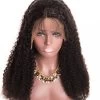 Lace Front Human Hair Wigs For Black Women Kinky Curly Wig With Baby Hair 150% Brazilian Wigs Pre Plucked Non Remy