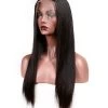 Brazilian Lace Front Human Hair Wigs For Black Women Remy Hair Straight Wig With Baby Hair Natural Hairline Full End