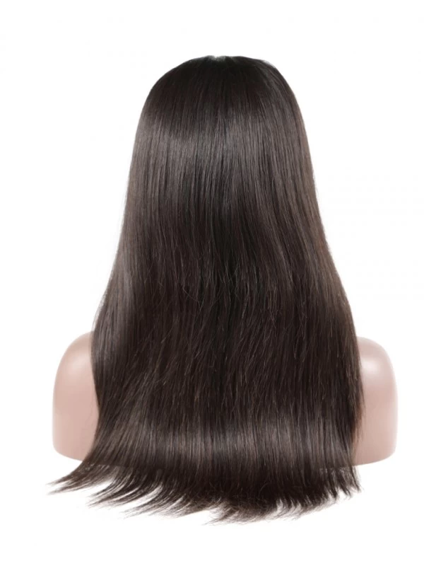 Glueless Lace Front Human Hair Wigs Straight Natural Color Brazilian Remy Hair Wigs 130% Density With Baby Hair 4 Glueless Lace Front Human Hair Wigs Straight Natural Color Brazilian Remy Hair Wigs 130% Density With Baby Hair - Image 4