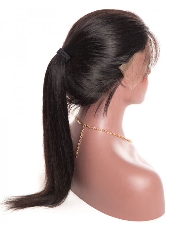 Lace Front Human Hair Wigs For Black Women Peruvian Lace Wigs Pre Plucked With Baby Hair And Bangs Non-Remy 2 Lace Front Human Hair Wigs For Black Women Peruvian Lace Wigs Pre Plucked With Baby Hair And Bangs Non-Remy - Image 2