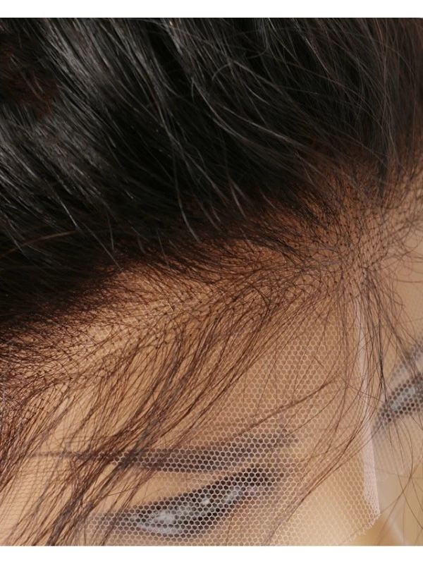 Lace Front Human Hair Wigs For Black Women Remy Brazilian Straight Black Hair Pre Plucked With Natural Hairline 5 Lace Front Human Hair Wigs For Black Women Remy Brazilian Straight Black Hair Pre Plucked With Natural Hairline - Image 5