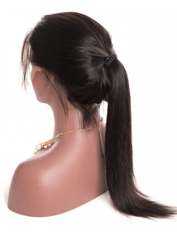 Glueless Lace Front Human Hair Wigs For Black Women Pre Plucked Straight Brazilian Hair Swiss Lace Wig 4 Glueless Lace Front Human Hair Wigs For Black Women Pre Plucked Straight Brazilian Hair Swiss Lace Wig - Image 4