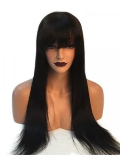 Lace Front Human Hair Wigs With Bangs -Boutique Wig Shop abhl710032 3
