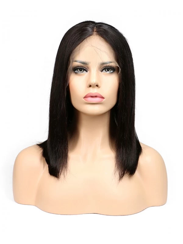 Human Hair Short Bob Wigs For Black Women Brazilian Remy Hair Lace Front Human Hair Wigs Bleached Knots 2 Human Hair Short Bob Wigs For Black Women Brazilian Remy Hair Lace Front Human Hair Wigs Bleached Knots - Image 2