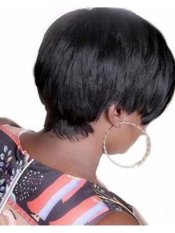Bobo Style Short Wigs For Black Women Heat Resistant Hair Natural Synthetic Straight 11 Bobo Style Short Wigs For Black Women Heat Resistant Hair Natural Synthetic Straight -Boutique Wig Shop absc710006 4