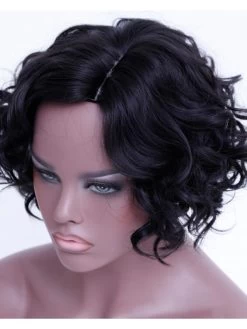 Short Curly Wigs For Black White Women Heat Resistant Synthetic Hair Wigs For African American Natural Fake Hairpieces -Boutique Wig Shop absc710007 5