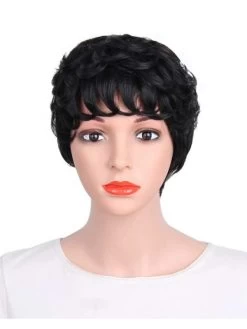 Synthetic Wigs Short Hair For Black Women African American