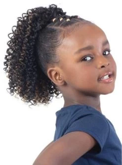 Model Model Glance Kids Ponytail - -Boutique Wig Shop adore curl1m
