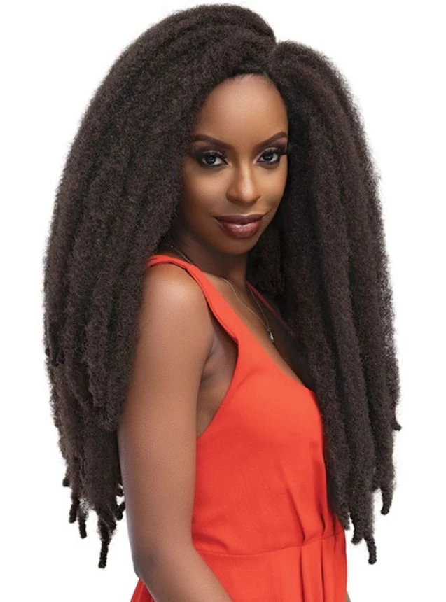 Janet Collection Nala Tress 2X AFRO DREAM TWIST Crochet Braid 18 2 Janet Collection Nala Tress 2X AFRO DREAM TWIST Crochet Braid 18 - Image 2