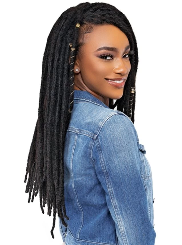 Janet Collection Nala Tress 2X AFRO DREAM TWIST Crochet Braid 18 4 Janet Collection Nala Tress 2X AFRO DREAM TWIST Crochet Braid 18 - Image 4