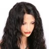 Water Wave Lace Front Human Hair Wigs For Women 150% Density