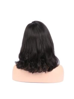 Full Lace Human Hair Wigs With Baby Hair Natural Black For Black Women -Boutique Wig Shop alice lace front human hair wigs with baby hair natural black 8 24 inches body wave 5