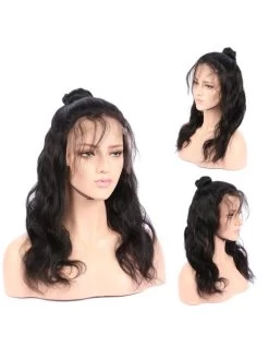 Lace Front Human Hair Wigs With Baby Hair Natural Body Wave Lace Wig -Boutique Wig Shop alice pre plucked lace front human hair wigs with baby hair natural black 8 24 inch 4