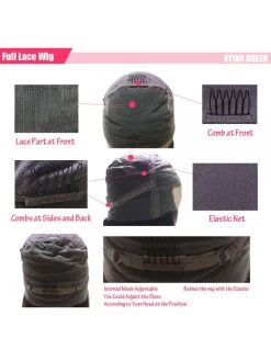 Human Hair Bob Wigs For Black Women Full Lace Wig 130 Density Silky Straight Hair -Boutique Wig Shop atina queen short human hair bob wigs for black women glueless full lace wig 130 density 4