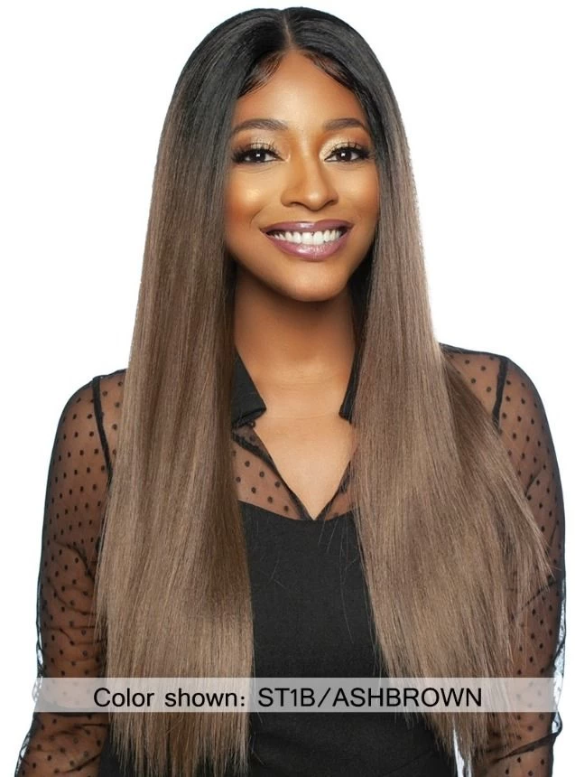 Mane Concept Melanin Queen HD Clear Lace Front Wig - BLANCHE 2 Mane Concept Melanin Queen HD Clear Lace Front Wig - BLANCHE - Image 2