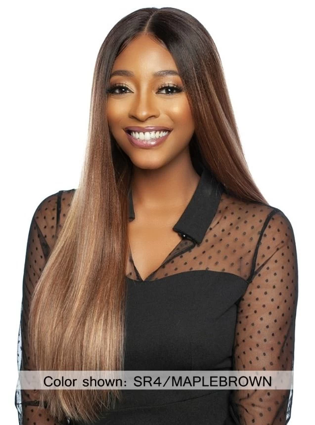 Mane Concept Melanin Queen HD Clear Lace Front Wig - BLANCHE 1 Mane Concept Melanin Queen HD Clear Lace Front Wig - BLANCHE