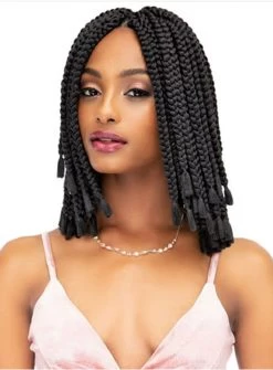 Janet Collection Nala Tress BOX BRAID BLUNT CUT Crochet Braid 12 (BBB12)