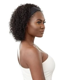 Outre Headband Human Hair Wig - BOHO JERRY 12 -Boutique Wig Shop boho3m 1
