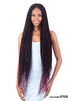 Model Model Glance 3X BOHO BOX Crochet Braid 38