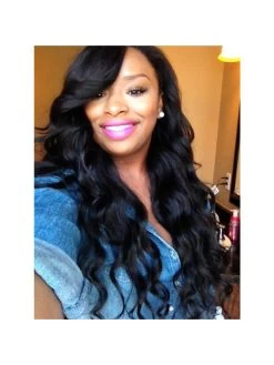 Wavy For Black Women Lace Front Human Hair Wigs With Baby Hair -Boutique Wig Shop brazilian body wave full lace human hair wigs for black women lace front human hair wigs 3