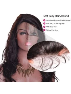 Wavy For Black Women Lace Front Human Hair Wigs With Baby Hair -Boutique Wig Shop brazilian body wave full lace human hair wigs for black women lace front human hair wigs 4