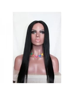 Straight Hair Glueless Full Lace 130% Density Human Hair Wigs -Boutique Wig Shop brazilian straight hair glueless full lace lace front wig 130 density lace front human hair wigs 4