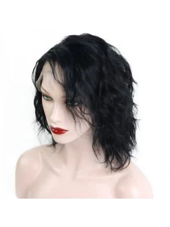 Wave Full Lace Front Wig With Baby Hair Natural Wave -Boutique Wig Shop brazilian straight wave full lace front wig with baby hair glueless natural wave straight human hair 3