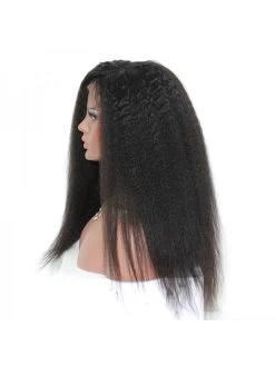Straight Yaki Lace Front Human Hair Wigs -Boutique Wig Shop cara lace front wigs 7a full lace human hair wigs coarse yaki lace front human hair 3