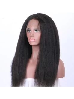 Cheap Lace Wig Yaki 150 Density Lace Front Human Hair Wigs With Baby Hair -Boutique Wig Shop cheap 360 lace frontal wig sew in italian yaki 150 density 360 lace human hair wigs 3