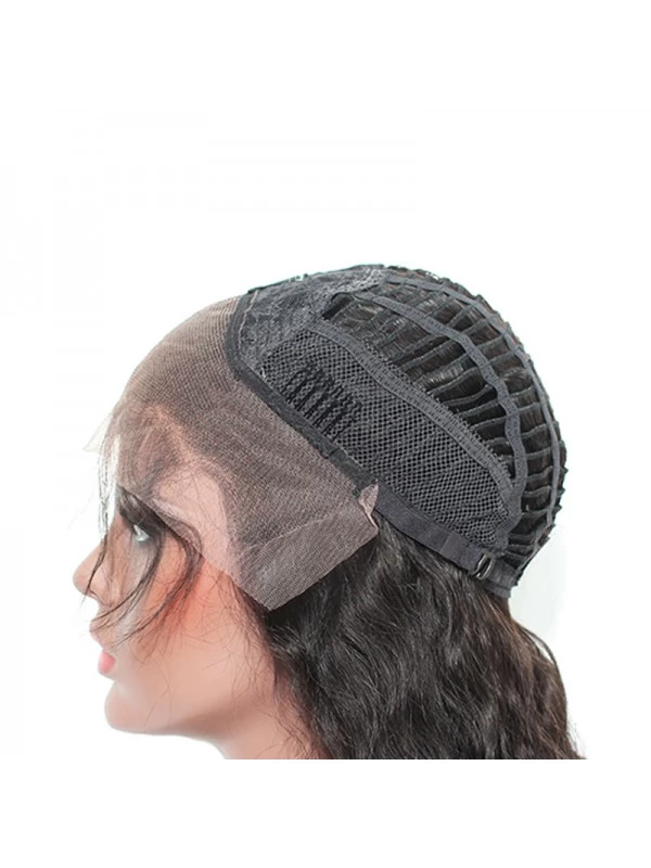 Natural Wave 100% Human Hair Wigs Brazilian Virgin Hair Lace Front Wigs Density 130% 2 Natural Wave 100% Human Hair Wigs Brazilian Virgin Hair Lace Front Wigs Density 130% - Image 2