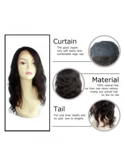 Natural Wave 100% Human Hair Wigs Brazilian Virgin Hair Lace Front Wigs Density 130% 12 Natural Wave 100% Human Hair Wigs Brazilian Virgin Hair Lace Front Wigs Density 130% -Boutique Wig Shop chloe natural wave 100 human hair wigs brazilian virgin hair lace frontal wigs density 130 free 5