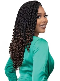 Janet Collection Nala Tress 2X JUMBO COI BOX BRAID Crochet Braid 14 -Boutique Wig Shop coi6m