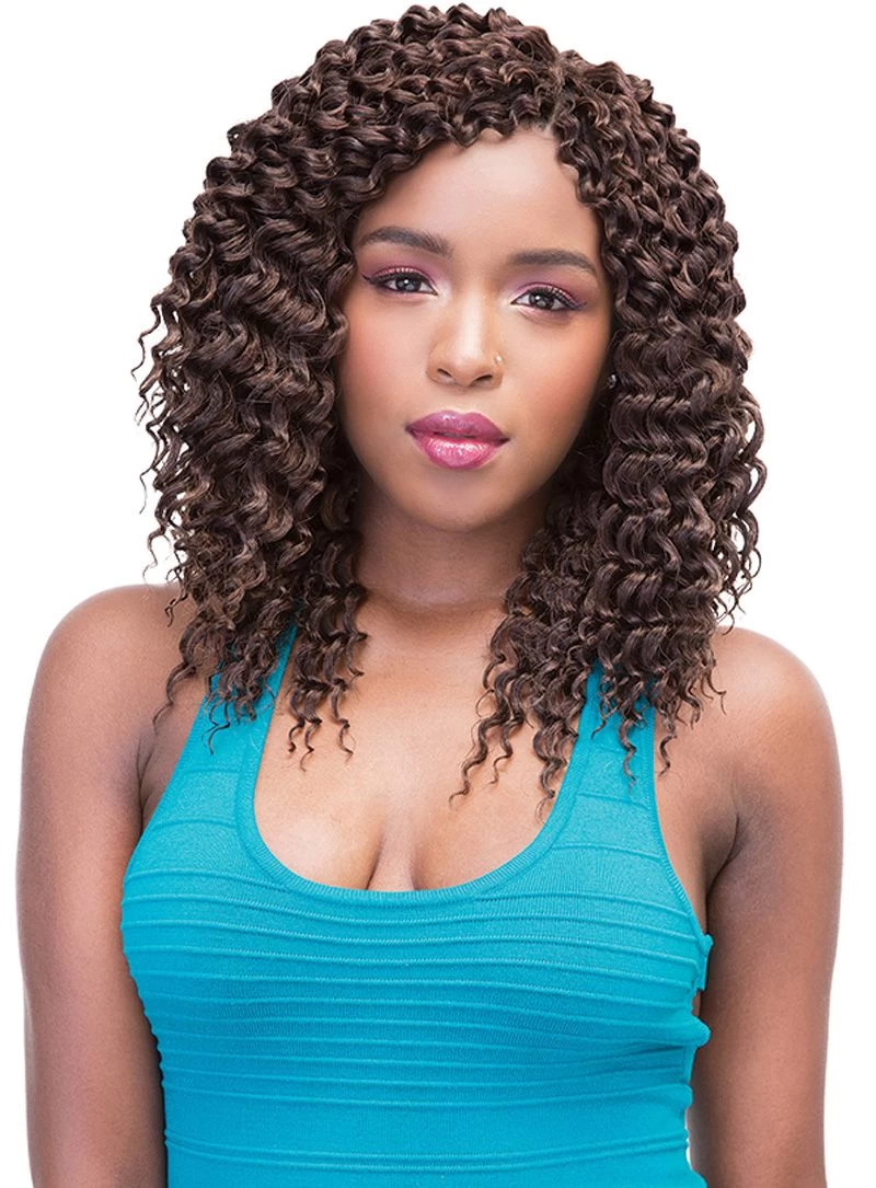 JANET COLLECTION DEEP TWIST BRAID 12 INCH (TWIN LOOP) 1 JANET COLLECTION DEEP TWIST BRAID 12 INCH (TWIN LOOP)