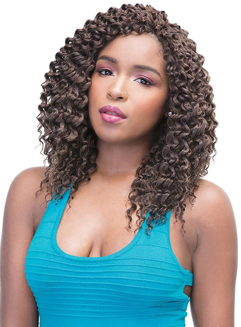 JANET COLLECTION DEEP TWIST BRAID 12 INCH (TWIN LOOP) 2 JANET COLLECTION DEEP TWIST BRAID 12 INCH (TWIN LOOP) - Image 2