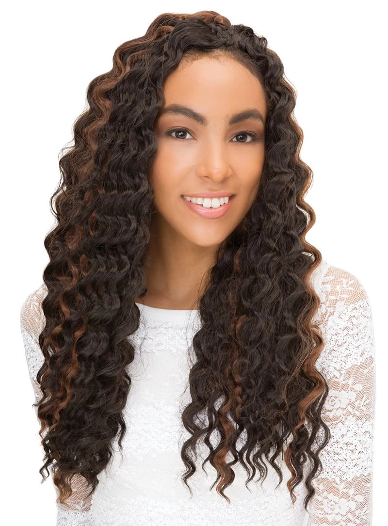 JANET COLLECTION DEEP TWIST BRAID 18 INCH (TWIN LOOP) 1 JANET COLLECTION DEEP TWIST BRAID 18 INCH (TWIN LOOP)