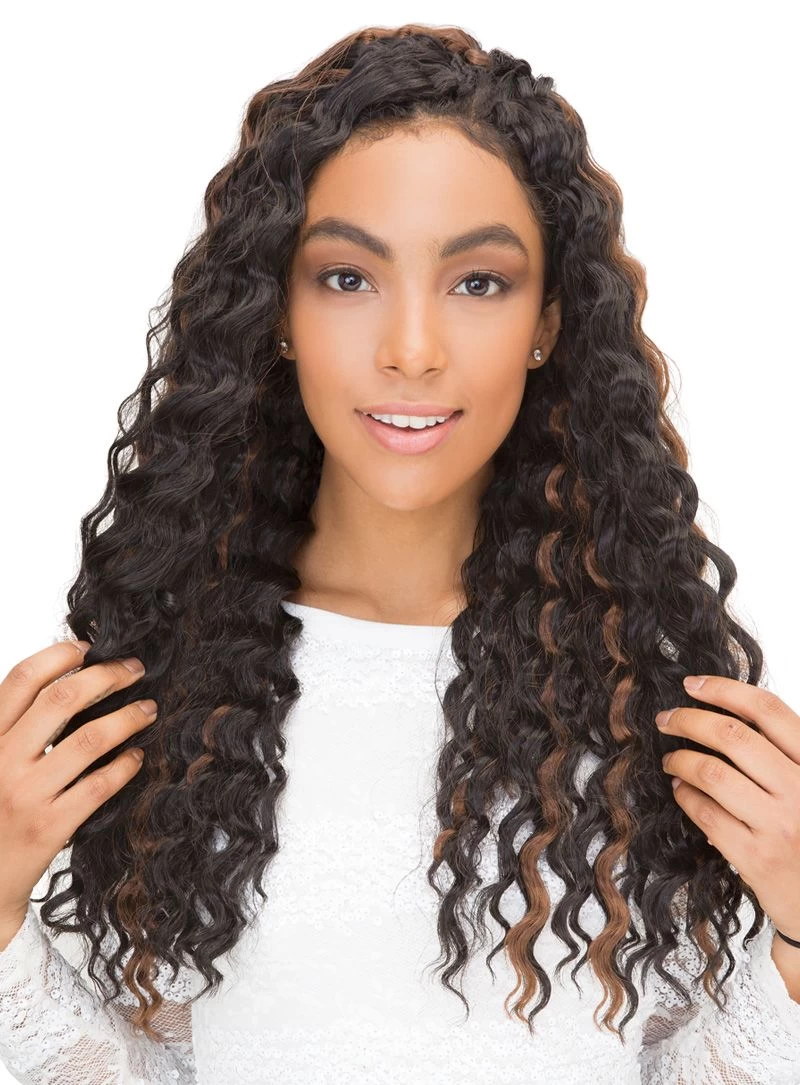 JANET COLLECTION DEEP TWIST BRAID 18 INCH (TWIN LOOP) 2 JANET COLLECTION DEEP TWIST BRAID 18 INCH (TWIN LOOP) - Image 2