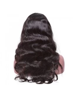 150% Density Body Wave Brazilian Virgin Human Hair Full Lace Wig