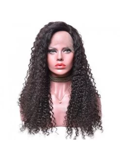Deep Curly Brazilian Virgin Human Hair 24 Inch Wigs -Boutique Wig Shop doozy deep curly brazilian virgin human hair 20 inch 180 density 360 lace frontal wigs 2