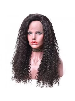 Deep Curly Brazilian Virgin Human Hair 24 Inch Wigs -Boutique Wig Shop doozy deep curly brazilian virgin human hair 20 inch 180 density 360 lace frontal wigs 4