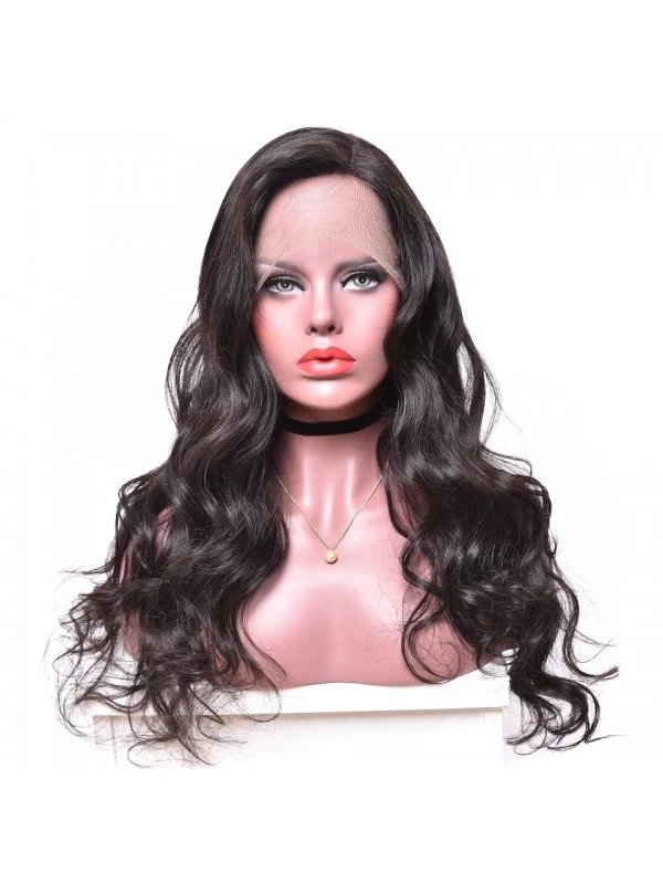 Natural Wave 20 Inches 150% Density Brazilian Virgin Human Hair Wig 1 Natural Wave 20 Inches 150% Density Brazilian Virgin Human Hair Wig