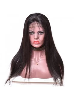 Straight Brazilian Human Hair Hand Tied Elastic Full Lace Wig -Boutique Wig Shop doozy straight brazilian virgin human hair 20 inch 130 density hand tied elastic glueless full lace 4