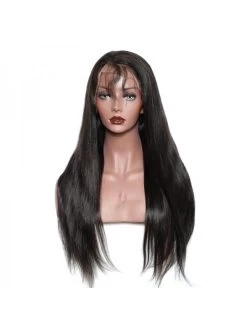 Beauty 180% Density Lace Front Human Hair Wigs Straight Natural Black Color 11 Beauty 180% Density Lace Front Human Hair Wigs Straight Natural Black Color -Boutique Wig Shop ever beauty 250 density lace front human hair wigs straight non remy hair natural black color 4 1