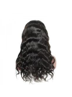 Beautiful Brazilian Body Wave 180% Density Lace Front Human Hair Wig Natural Black Color -Boutique Wig Shop ever beauty brazilian body wave non remy 250 density lace front human hair wig natural black 5