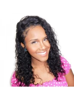 Full Lace Human Hair Wigs Brazilian Loose Curly Remy Hair Natural Black -Boutique Wig Shop ever beauty full lace human hair wigs pre plucked brazilian loose curly remy hair natural black 4