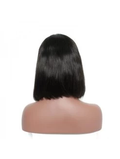 Boutique Wig Shop -Boutique Wig Shop ever beauty lace front human hair wigs straight brazilian short bob wig non remy hair natural 2