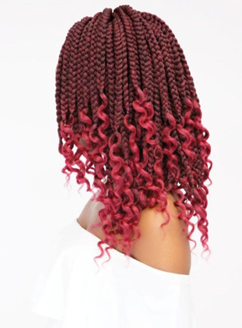 JANET COLLECTION NALA TRESS BOX BRAID CURLY FINISH CROCHET BRAID 12 (BBC12) 3 JANET COLLECTION NALA TRESS BOX BRAID CURLY FINISH CROCHET BRAID 12 (BBC12) - Image 3